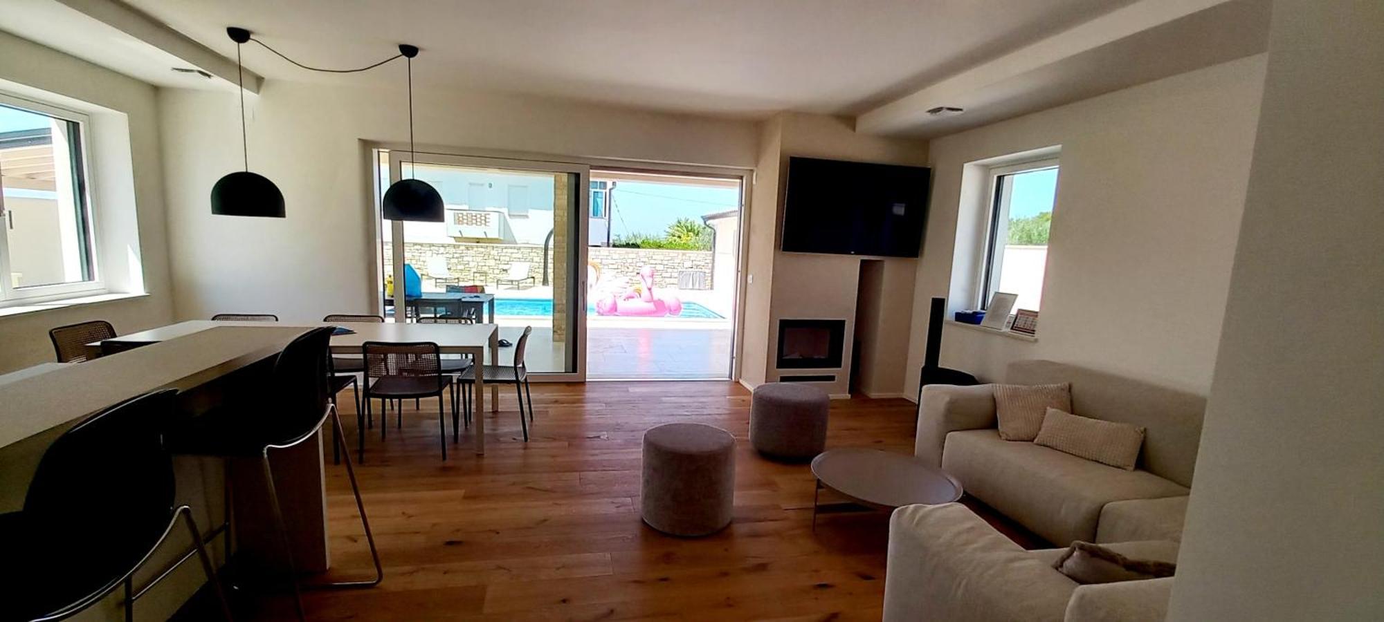 סבודרייה Villa Salvore - New Luxury House, Heated Pool, Near Beaches, Playroom - Istria מראה חיצוני תמונה
