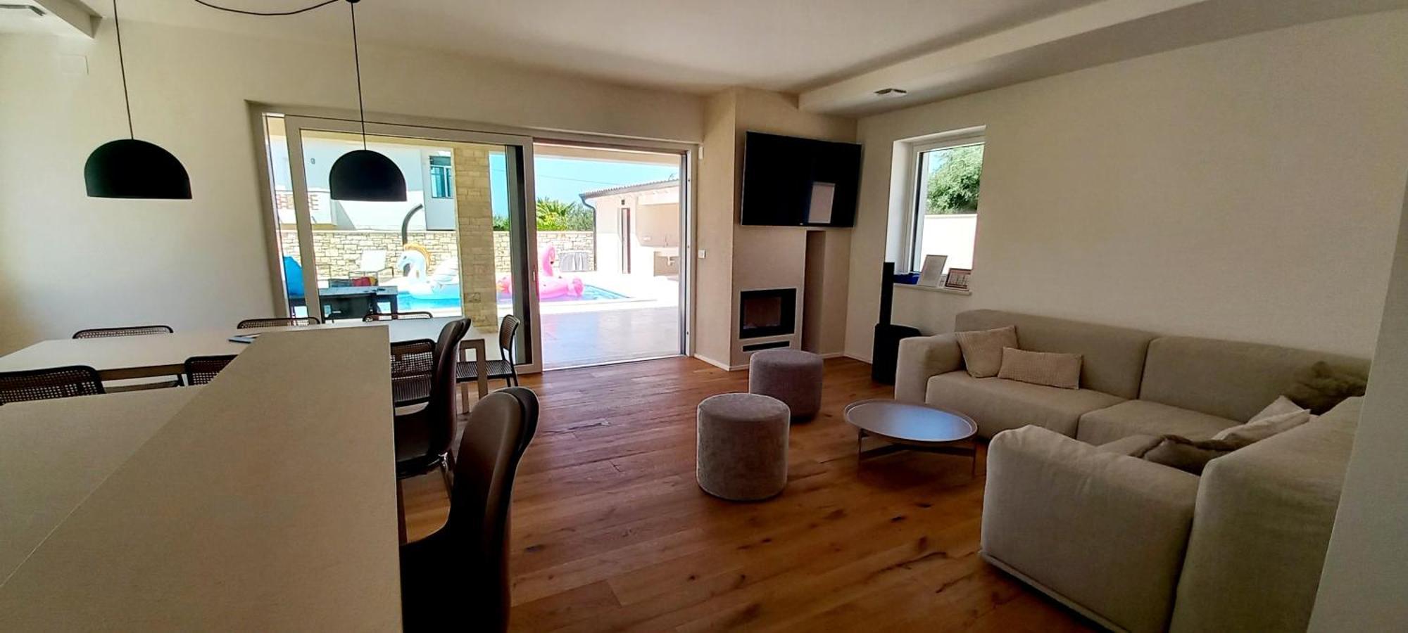 סבודרייה Villa Salvore - New Luxury House, Heated Pool, Near Beaches, Playroom - Istria מראה חיצוני תמונה